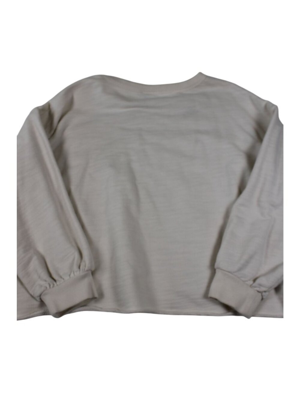 Universal Thread Womens Beige Long-Sleeve Crewneck Top XL - Picture 4 of 4